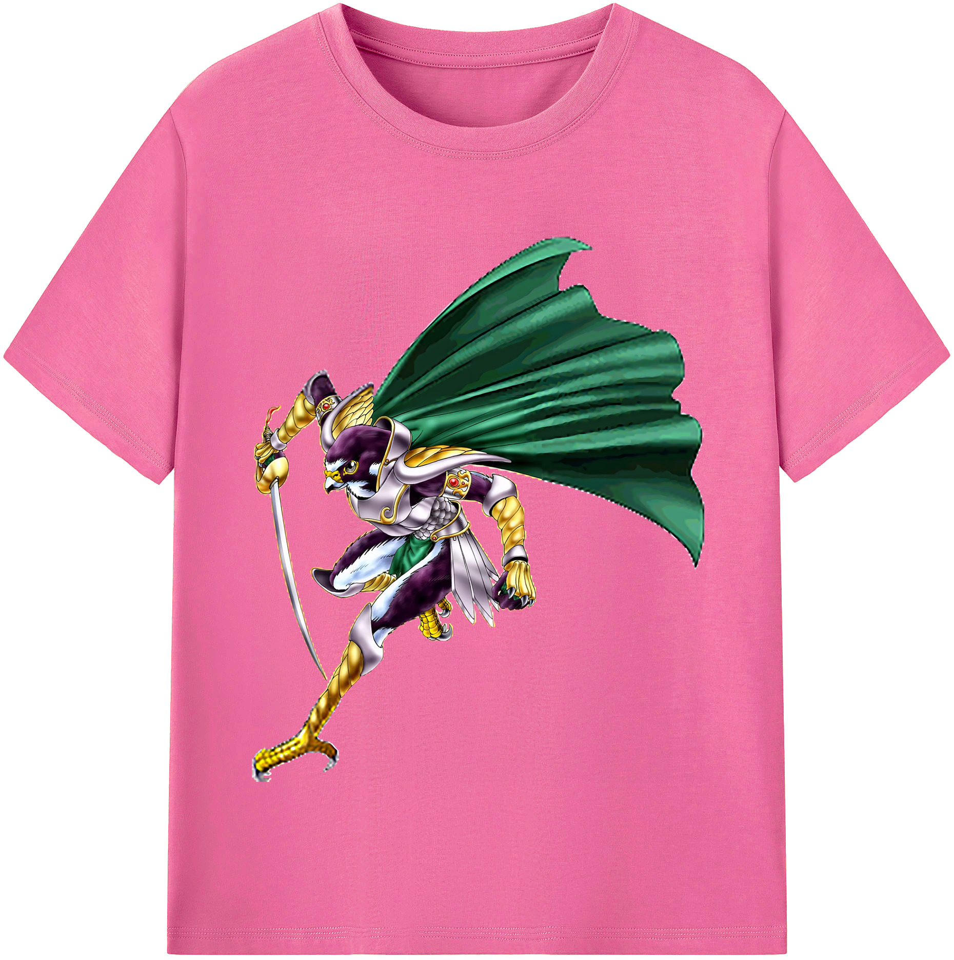 （画像用） 遊☆戯☆王 Yu-Gi-Oh! レディースカジュアルプリントTシャツ（綿100％）